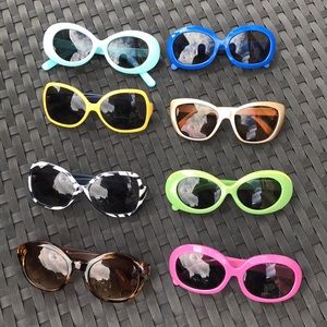 8 pairs of Sunglasses for kids from 0 to 2 years